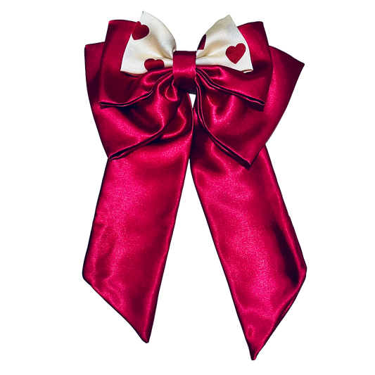 Queen of Hearts Hairbow