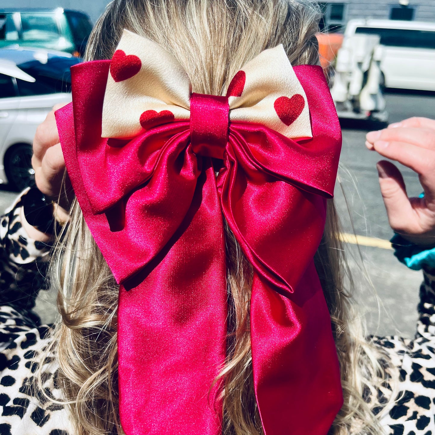 Queen of Hearts Hairbow