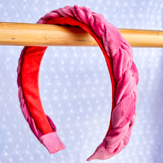 Rose Braided Headband