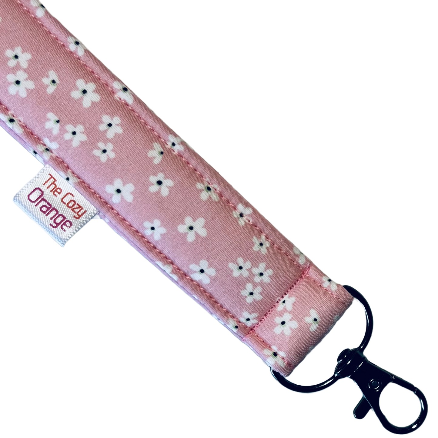 Pink Petals Key Wristlet